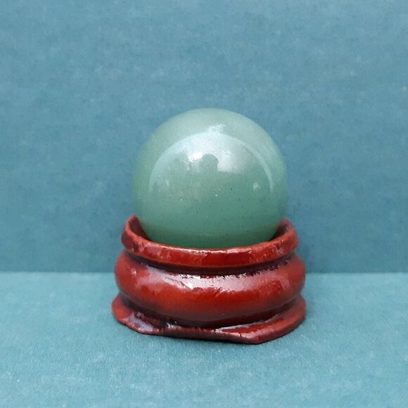 Crystal Energy Set 5 Small Healing Stone Spheres for Chakra & Meditation - Picture 5 of 13